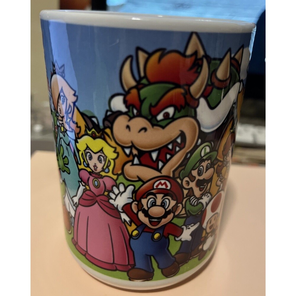 Nintendo Super Mario 14 oz. Coffee Tea Ceramic Mug Single 2018